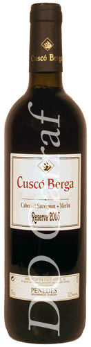 cusco berga cabernet sauvignon merlot reserva 2005